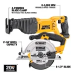 20V MAX Lithium-Ion Cordless 7-Tool Combo Kit - Image 3