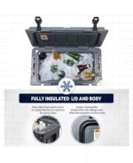 35 Quart Rotomolded Cooler, Built to Stand up to The Rigors of The Journey - Image 3