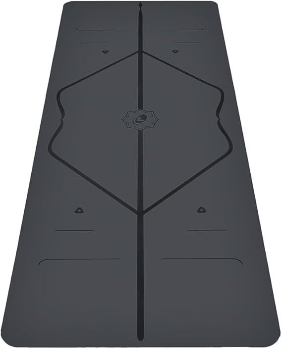 41jBqFTYZVL._AC_SX569_.jpg Liforme Original Yoga Mat – Free Yoga Bag Included – Patented Alignment System, Warrior-like Grip, Non-slip, Eco-friendly, sweat-resistant, long, wide, 4.2mm thick mat for comfort Visit the LIFORME Store - Image 1