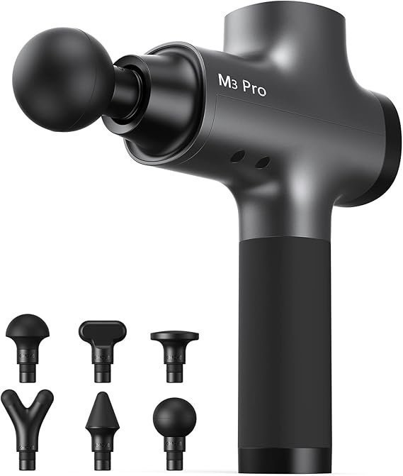51KDrYHTTXL._AC_SX569_.jpg opove M3 Pro 2 Massage Gun Deep Tissue Percussion Muscle Massager for Workout, Percussive Therapy Fascia Gun for Athletes Fast Recovery, 30 Days Long Battery Life, 70lbs Stall Force, Space Gray - Image 1