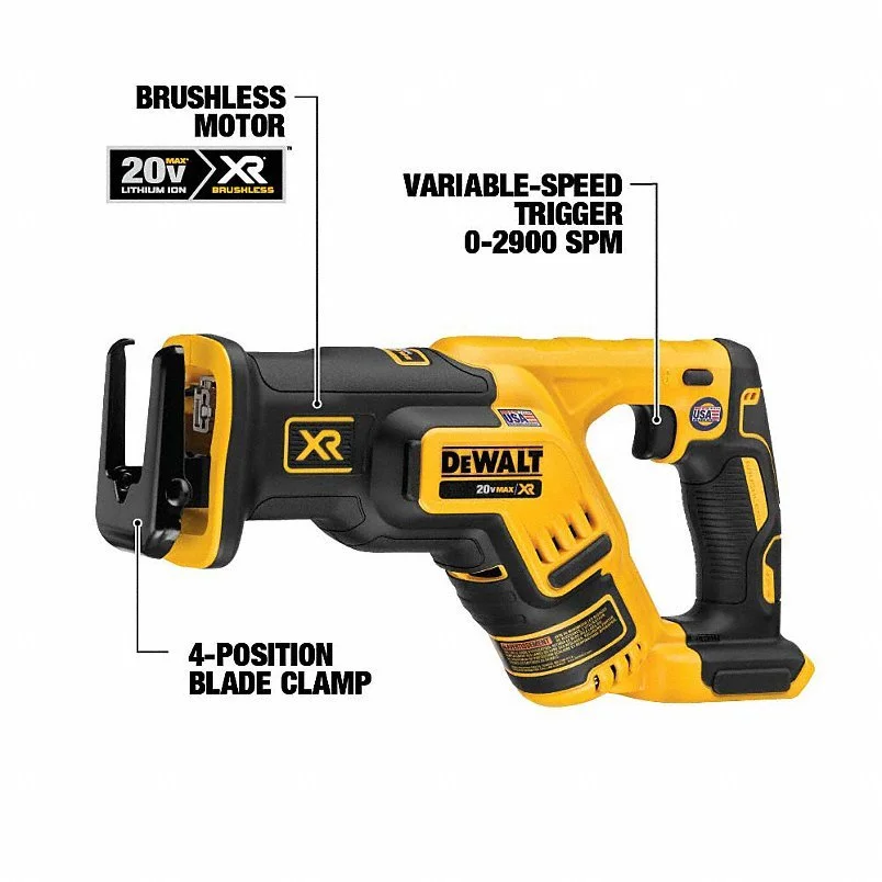 54JK23_5-1-1.webp DEWALT 20V MAX XR 6-Tool Cordless Combo Kit - Image 1