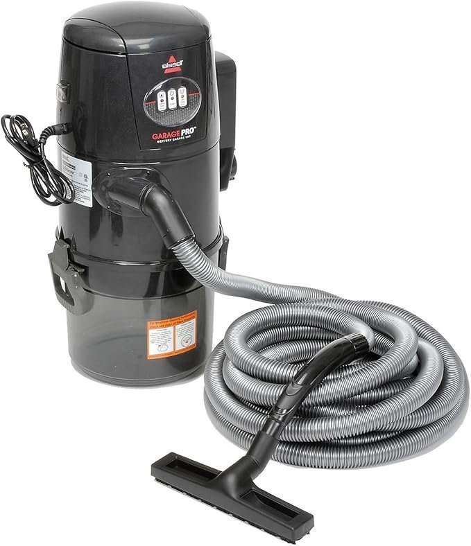71COfcQjt0L._AC_SX679_.jpg BISSELL Garage Pro Wall-Mounted Wet Dry Car Vacuum/Blower With Auto Tool Kit, 18P03 , Gray - Image 1