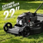 170cc 22″ 3-in-1 Gas Self-Propelled Lawn Mower - Image 4