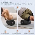 LifePro 4 Speed Vibrating Foam Roller for Physical Therapy & Exercise – High-Intensity Vibrating Roller for Muscle Recovery & Pliability Training – Back Roller for Deep & Gentle Trigger Point Therapy - Image 4