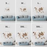 Enjoy The Wood 3D Wooden World Map Wall Art – Large Travel Map with Pins for Art Decor – Decorative Map of the World for Home, Office – Travel Wall Art Housewarming Gift Idea (Multicolor, M, Unframed) - Image 4