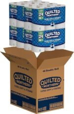 Quilted Northern Ultra Soft & Strong Toilet Paper, 48 Double Rolls, 48 = 96 Regular Rolls,12 Count (Pack of 4) - Image 2