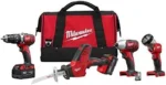 Milwaukee M18 18V 4-Tool Cordless Combo Kit