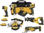 DEWALT 20V MAX XR 6-Tool Cordless Combo Kit
