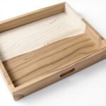 Urban Nestif Solid Wood Decorative Tray – Minimalist Design, Natural Finish, 12×8 Inches - Image 4