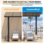 Freestanding Gazebo Outdoor Pergola For Patio