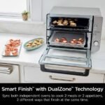 Air Fryer with SmartFinish & DualZone Technology DCT601: Stainless Steel, Convection Bake, Air Fry - Image 3