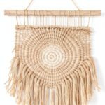 Urban Nestif Woven Wall Hanging Natural Jute – Durable Texture, Beige, Small - Image 4