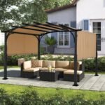 Steel Pergola with Canopy The Pergolas Group - Image 4