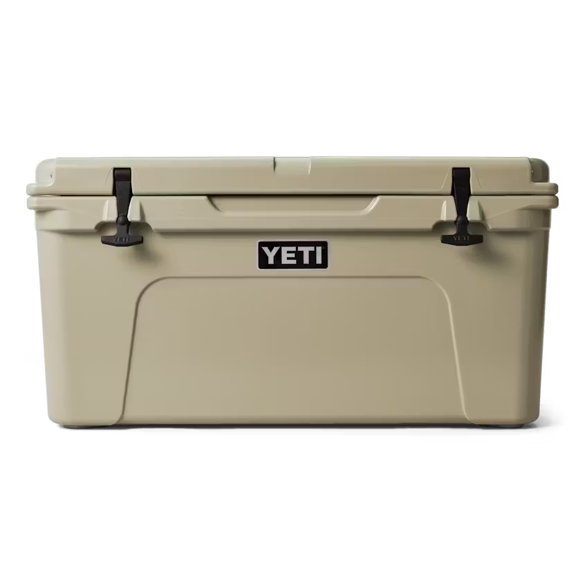 W-Tundra_65_Tan_Front_3331_B_png.png Large‑Capacity Outdoor Camp Hard Cooler - Image 1
