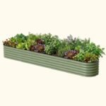 Tall X In 1 Giant Modular Metal Raised Garden Bed Kit - Image 6