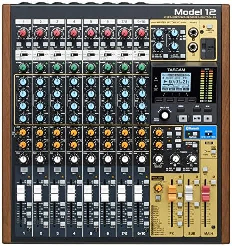 a1-101-1.webp TASCAM Model 12 Digital Studio Mixer - Image 1