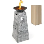 Costway 48-Inch Propane Fire Bowl Column
