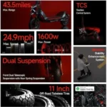 Segway ZT3 Pro 1600W Electric Scooter - Image 5