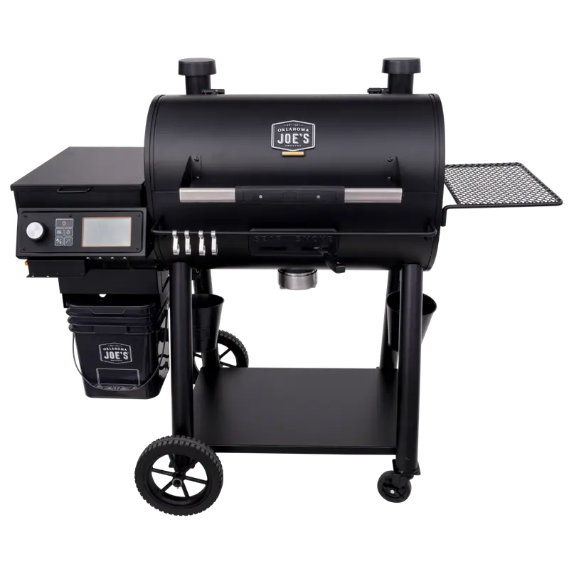 e1-2-1-1.webp Oklahoma Joe’s Rider 900 DLX Pellet Grills and Smoker - Image 1