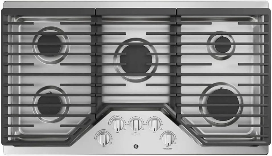 ffdd11-2-1.webp GE 36-Inch Built-in Gas Cooktops JGP5036SLSS - Image 1