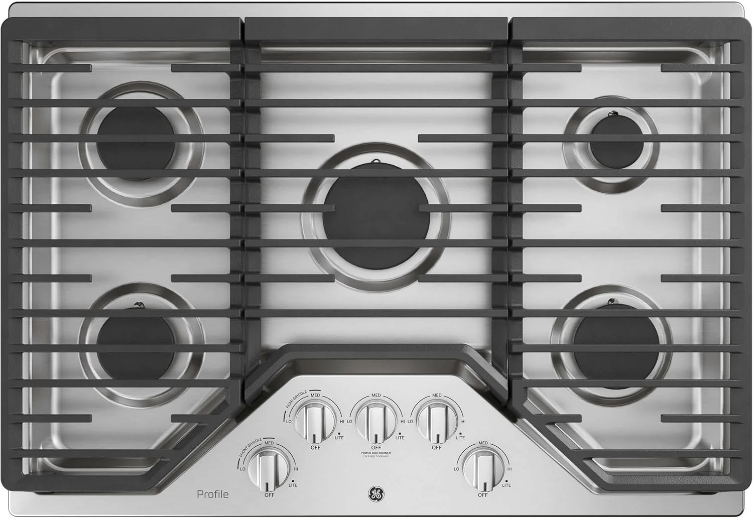 gg11-2-1.webp GE Profile PGP7030SLSS 30″ Built-in Gas Cooktops - Image 1