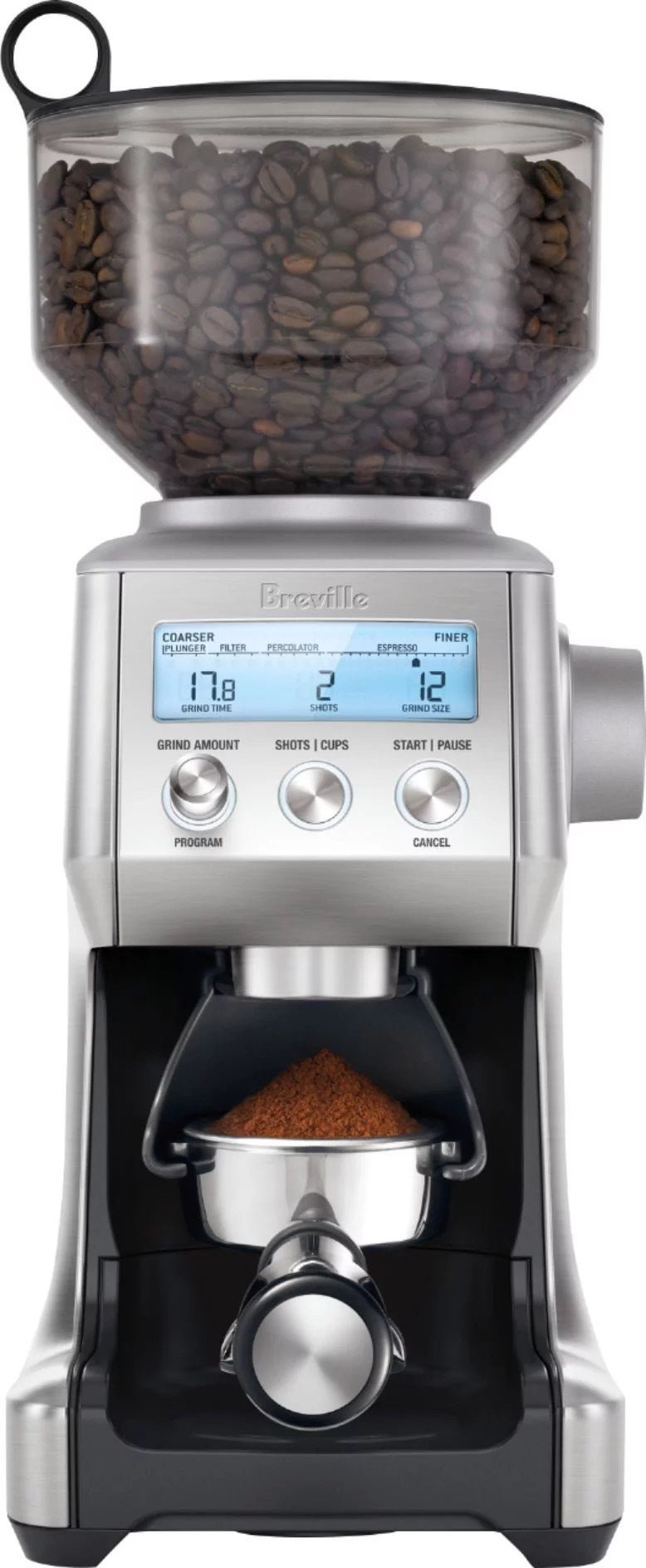 img-1070-1.jpg Breville – the Smart Grinder Pro 12-Cup Coffee Grinder – Stainless Steel - Image 1