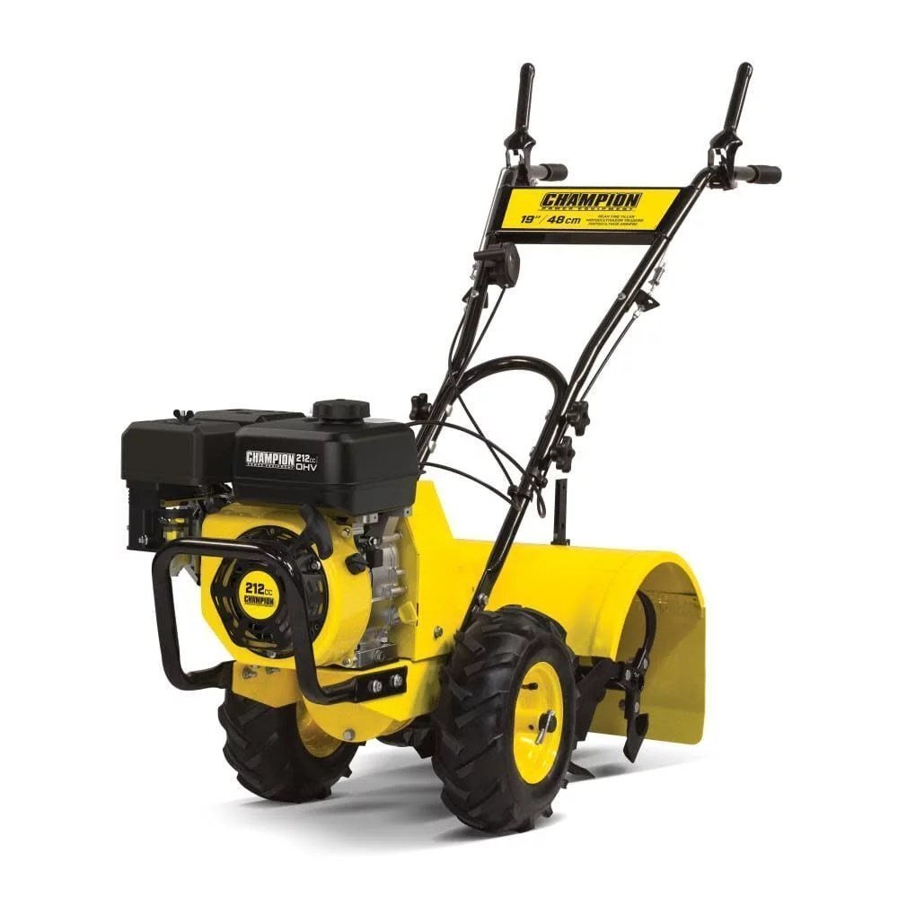 img-1115.jpg Champion Power Equipment 19-Inch Counter Rotating Rear Tine Tiller with Self-Propelled Agricultural Tires - Image 1