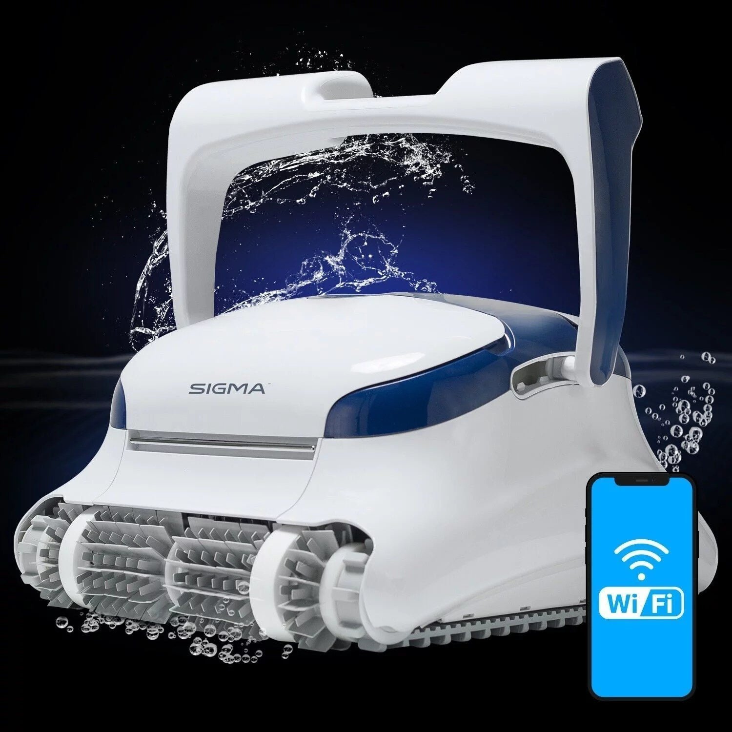 img-1316.jpg Dolphin Sigma Robotic Pool Cleaner with WiFi – REFURBISHED, Fair Condition - Image 1