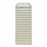 DuraMax 10.5ft x 2.75ft SidePro Vinyl Shed with Foundation Kit - Image 9