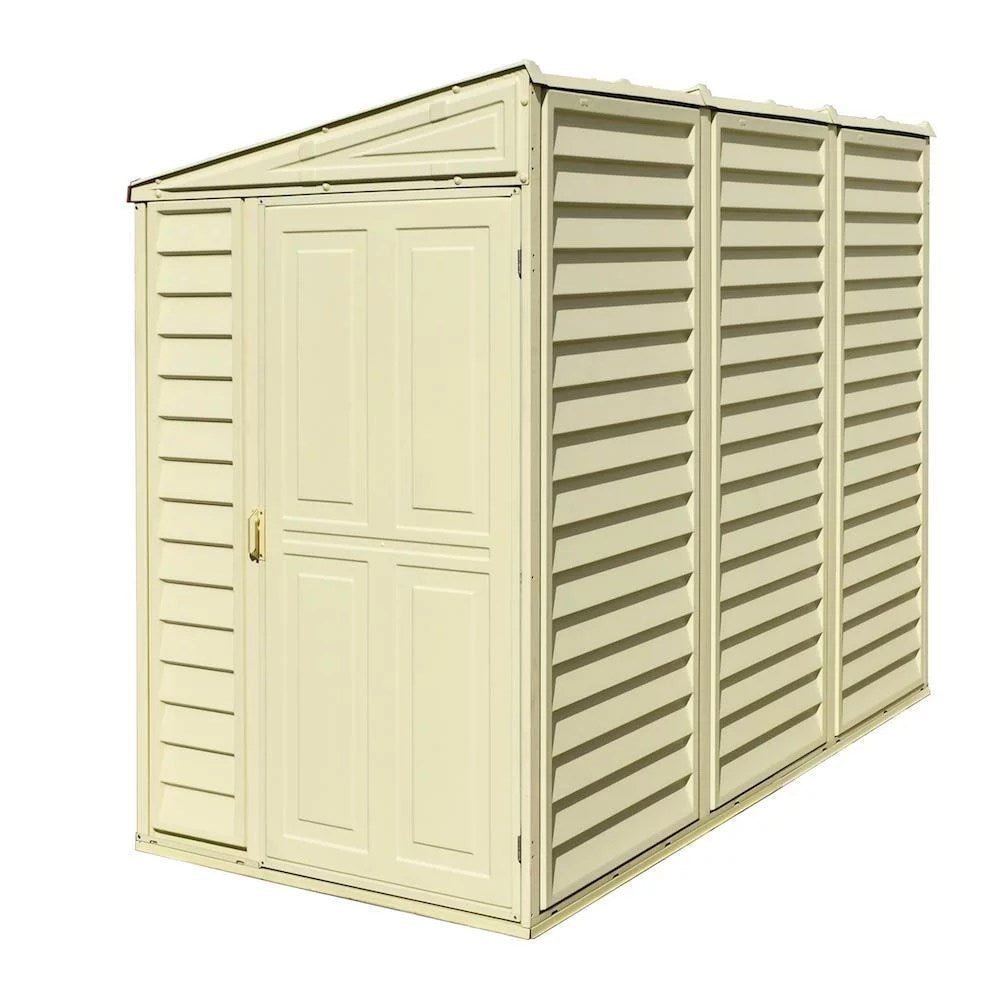 img-1346.jpg Duramax 4ft x 8ft Sidemate Vinyl Resin Outdoor Storage Shed - Image 1