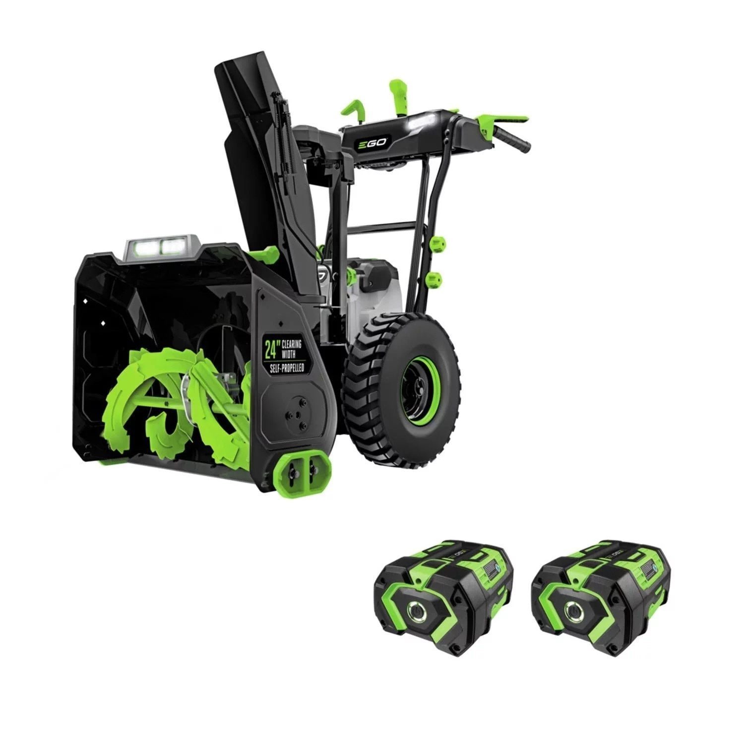 img-1438.jpg EGO Power+ SNT2405 24 in. Two stage 56 V Battery Snow Blower Kit (Battery & Charger) W/ TWO 7.5 AH BATTERIES - Image 1