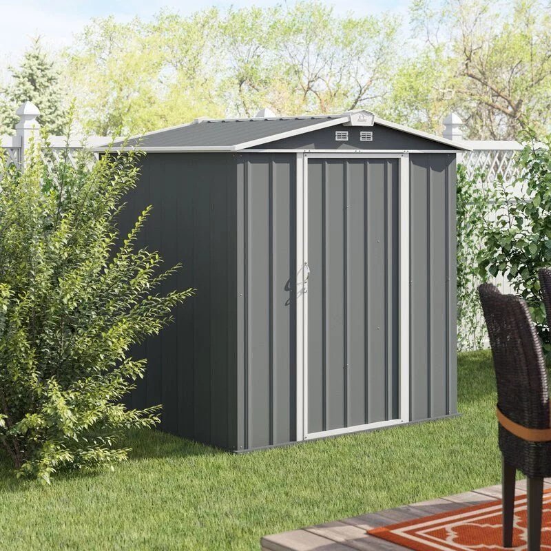 img-1457.jpg EZEE Shed 6 ft. W x 5 ft. D Metal Storage Shed - Image 1
