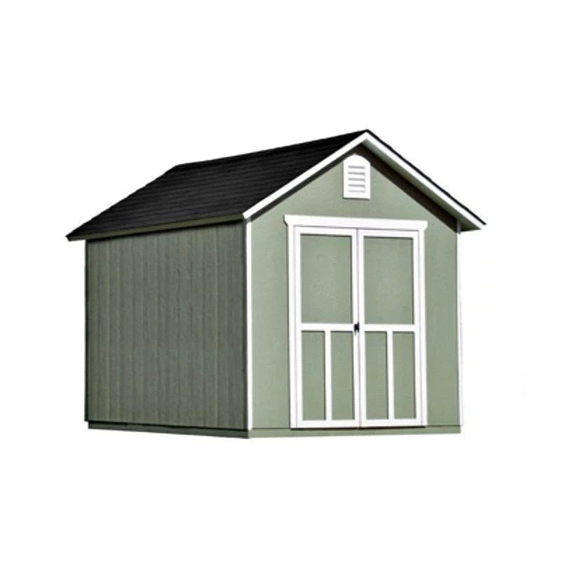 img-1606.jpg Handy Home Products Meridian 8 ft. x 10 ft. Wood Storage Shed, Multi - Image 1