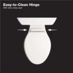 Kohler Highline Arc The Complete Solution 2-piece 1.28 GPF Single Flush Elongated Toilet in White - Image 3