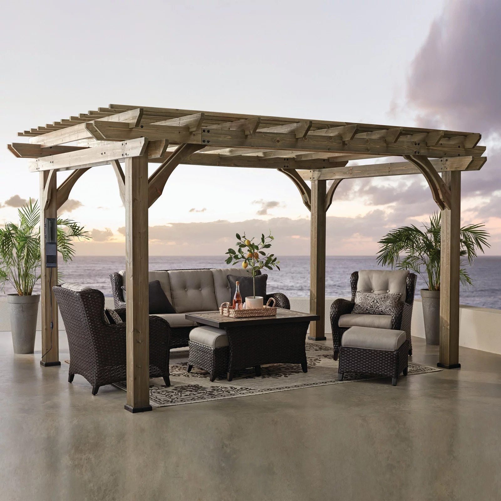 img-203.jpg 14×10 Somerville Pergola - Image 1