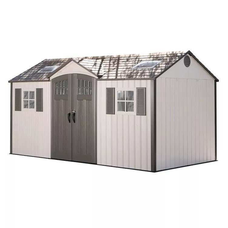 img-2152.jpg Lifetime 15 FT. X 8 FT. outdoor storage shed - Image 1