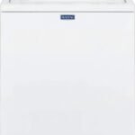 Maytag – 3.8 Cu. Ft. High Efficiency Top Load Washer with PowerWash Agitator – White