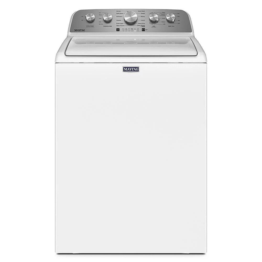 img-2380.jpg Maytag – 5.2 Cu. Ft. High Efficiency Top Load Washer with Extra Power Button – White - Image 1