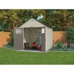 Tremont 8 ft. W x 7 ft. D Resin Storage Shed - Image 3