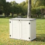 4 ft. W x 2 ft. D Plastic Horizontal Garage Shed