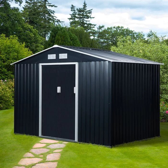 img-474.jpg 6 ft. W x 6 ft. D Metal Tool Shed - Image 1