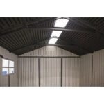 7 ft. W x 7 ft. D Plastic Storage Shed LIFETIME - Image 2