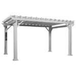 Outdoor Living 14 ft. x 10 ft. Steel Traditional Pergola - Image 9