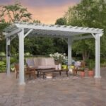 Outdoor Living 14 ft. x 10 ft. Steel Traditional Pergola - Image 10