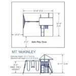 Outdoor Living Mount McKinley All Cedar Wood Swing Set - Image 4
