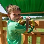 Outdoor Living Mount McKinley All Cedar Wood Swing Set - Image 6