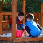 Outdoor Living Skyfort II Swing Set - Image 5