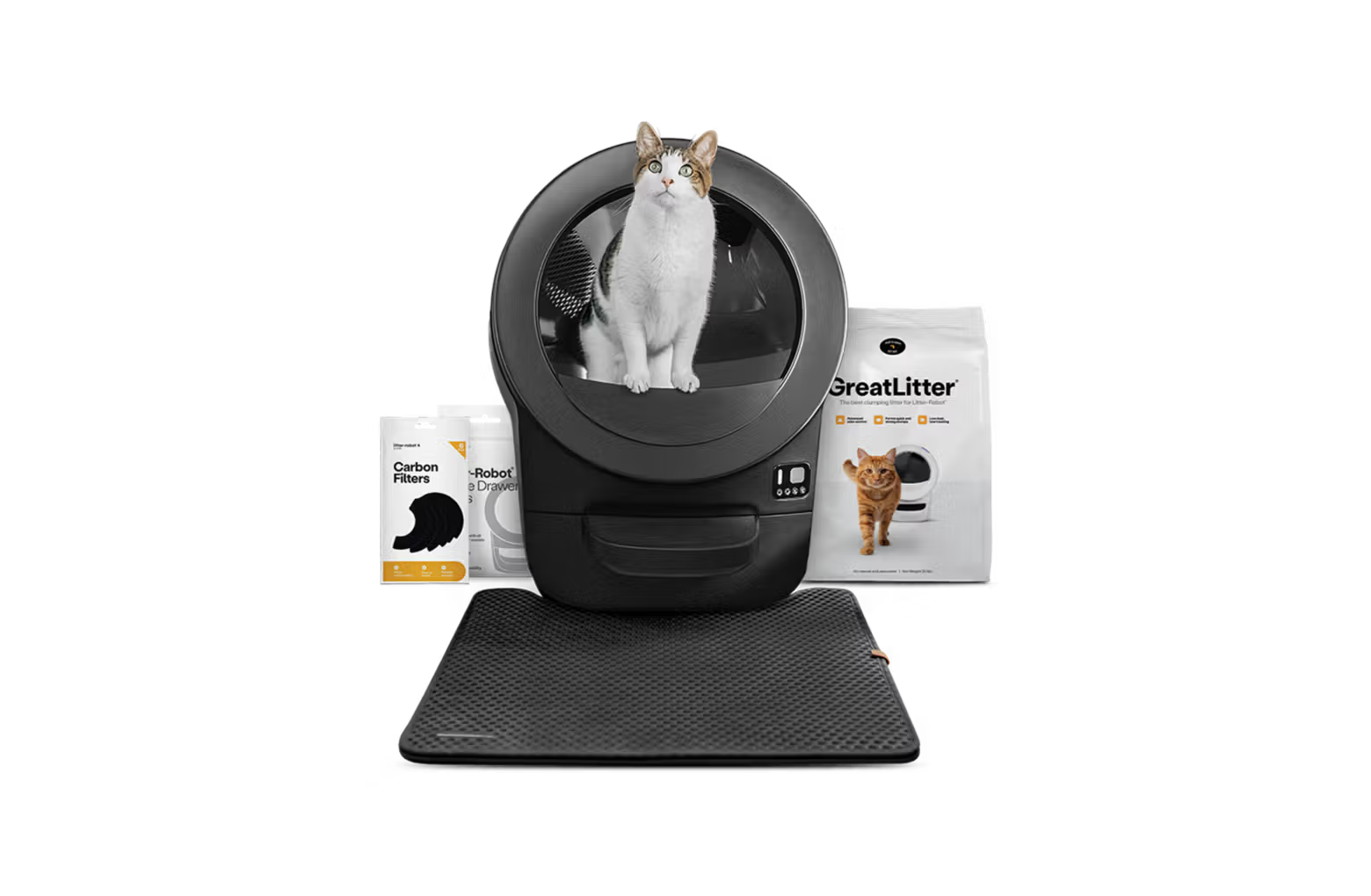 lre_hsa-fsa_bundle_black_1160x1384_badfee77-906e-42e9-bef5-0f7b9fbd4bb0.png Smart Self-Cleaning Cat Litter Box Complete Bundle - Image 1